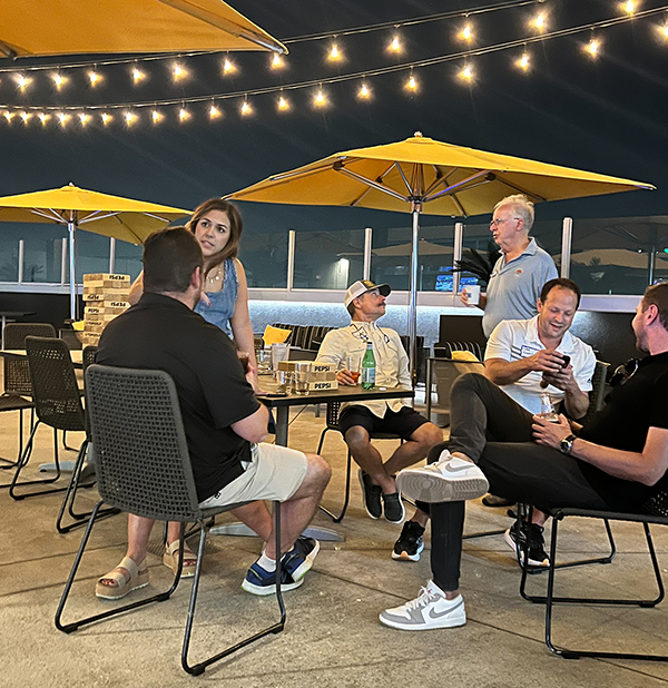 Topgolf networking