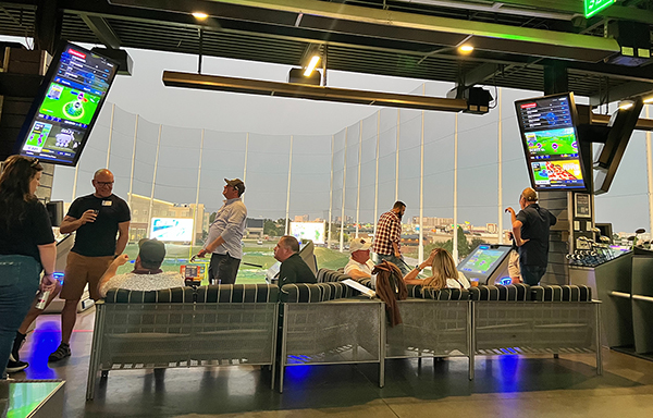 Topgolf networking